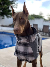 Load image into Gallery viewer, Whiskey Throw and Go Coat - Black/Grey