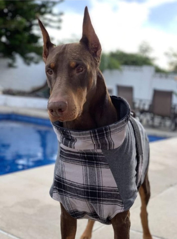 Whiskey Throw and Go Coat - Black/Grey