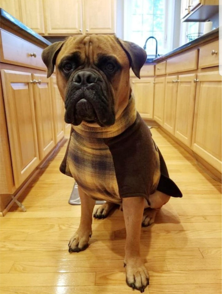 Whiskey Throw and Go Coat - Chocolate/Tan